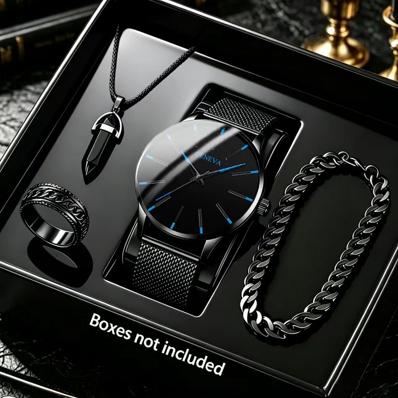 Best Smartwatch Accessories - 4 buah/set Jam Tangan Kuarsa dan