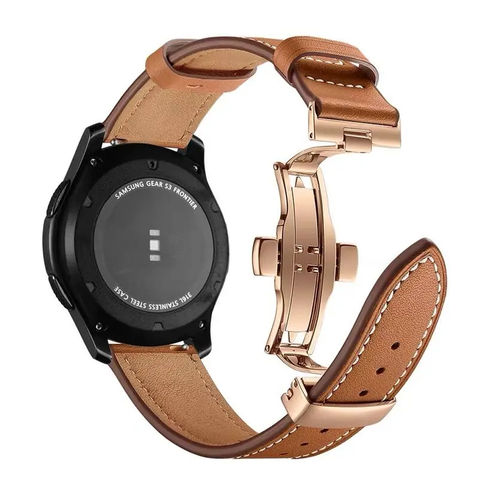 Titan Smartwatch Accessories - Tali kulit untuk jam Samsung Galaxy,