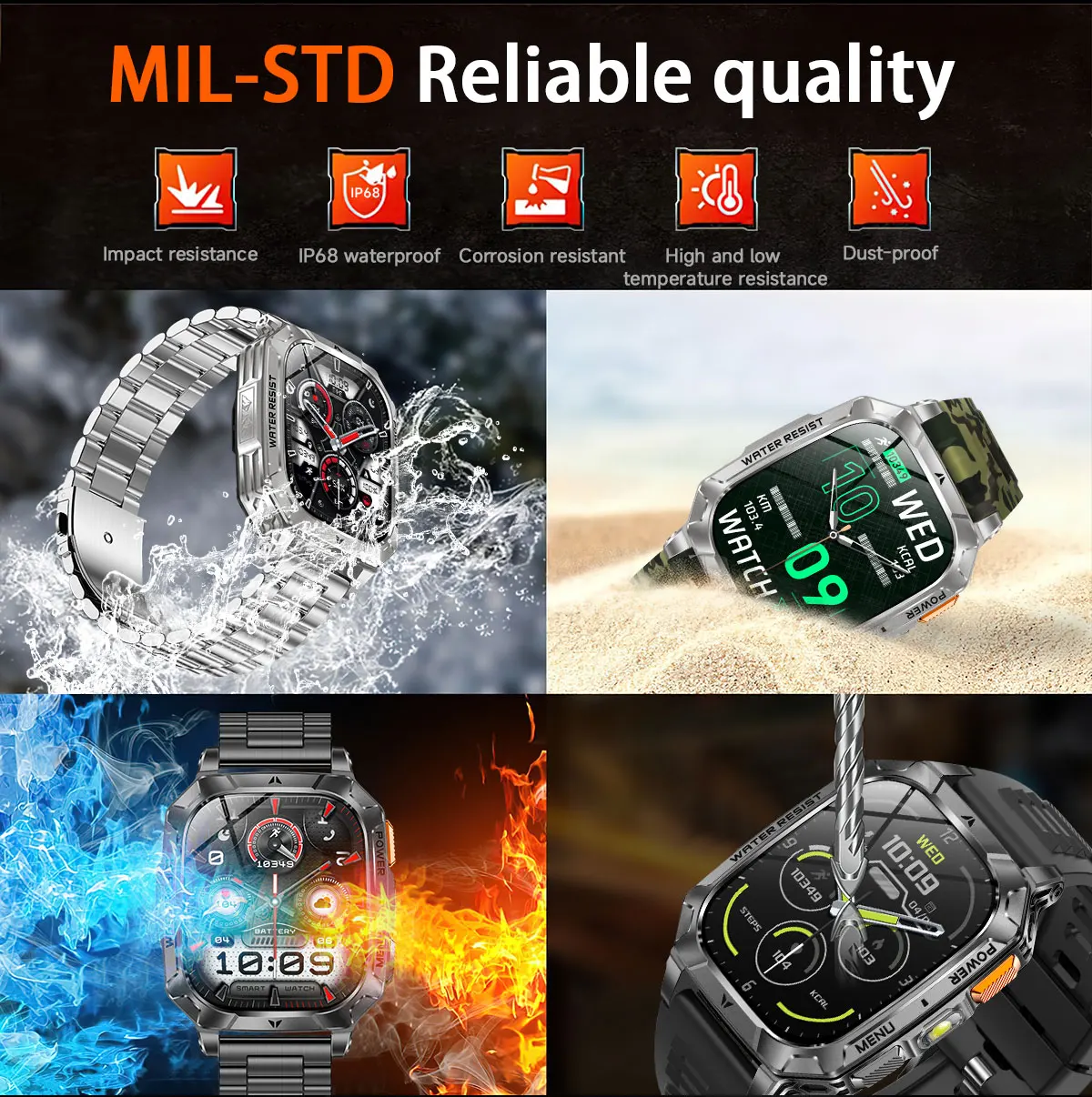 Jam Tangan Pintar Pria 2026 Ba - Smartwatch Custom ulasan dan harga