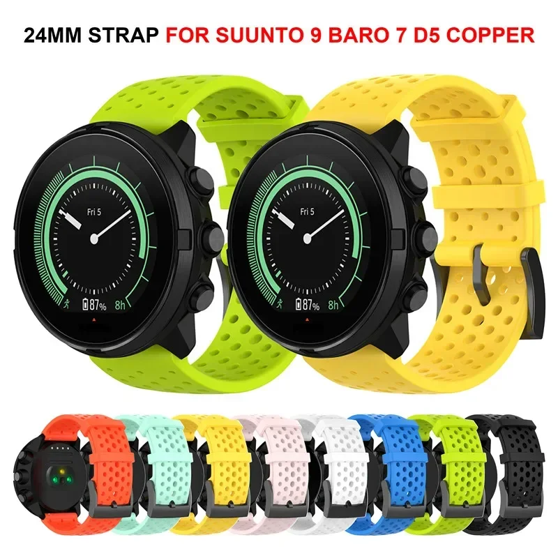 Tali Silikon 24mm untuk Jam Ta - Fossil Smartwatch Accessories ulasan dan harga