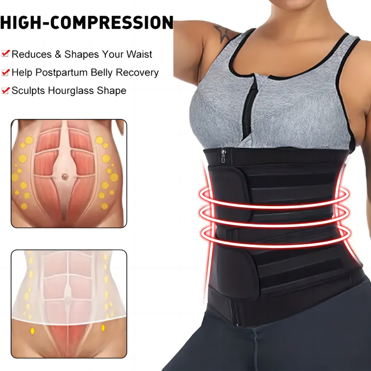 Sabuk Pelatih Pinggang Wanita  - Rugged Sport Strap ulasan dan harga