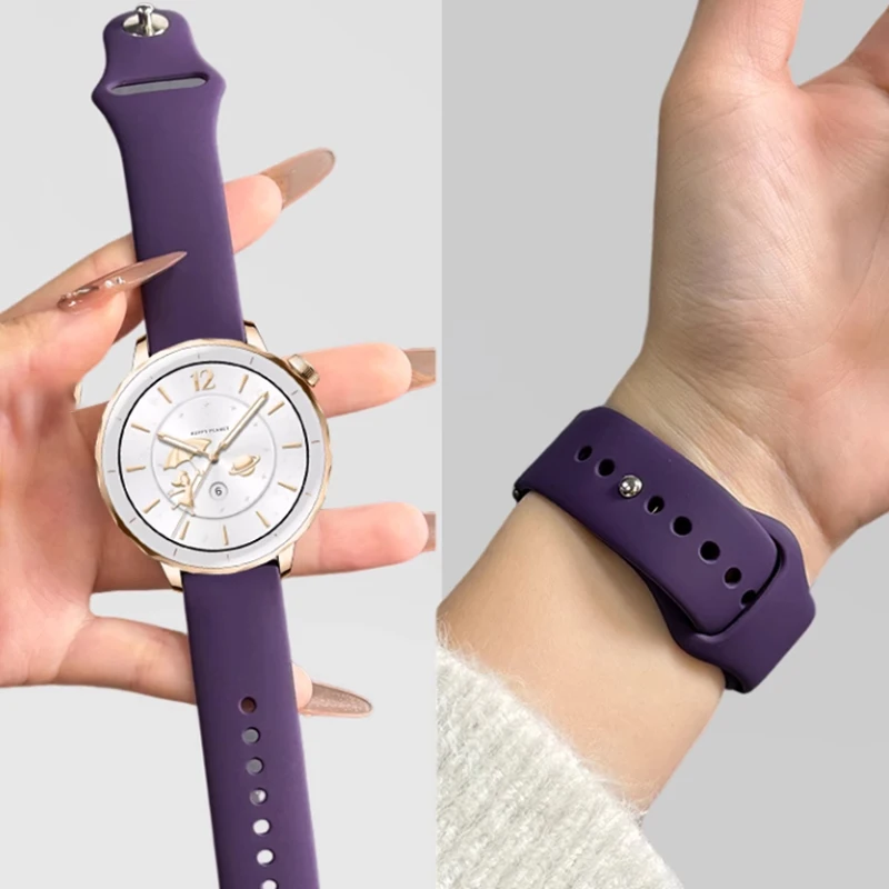 Tali Jam Tangan Silikon 18Mm u - Fossil Smartwatch Accessories ulasan dan harga