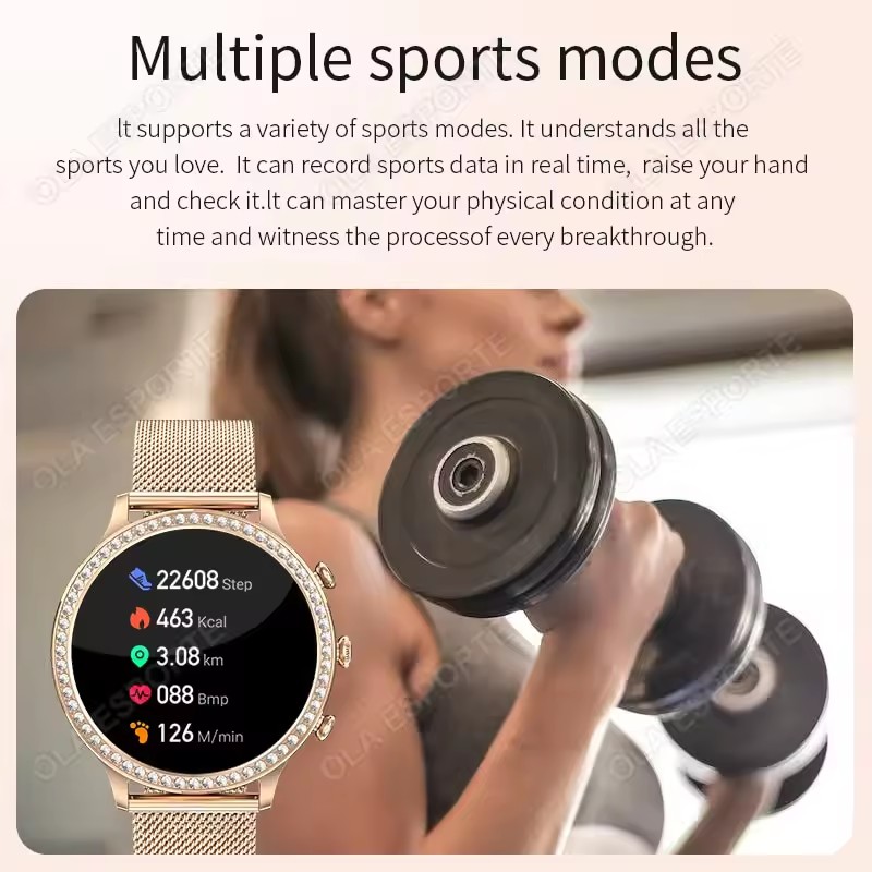 Jam Tangan Pintar Wanita Elega - Smartwatch X12 ulasan dan harga
